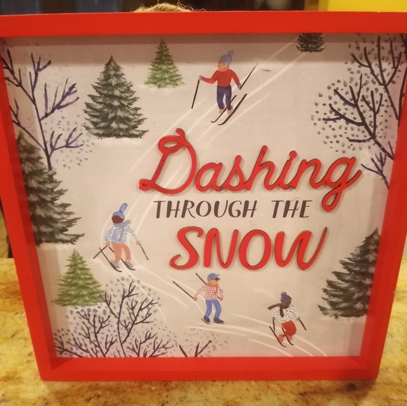 Assorted Holiday Wood Signs Lot 9 pcs - Picture 2 of 8